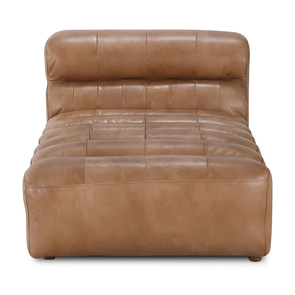 Ramsay Leather Chaise Tan by Moe's Home Collection