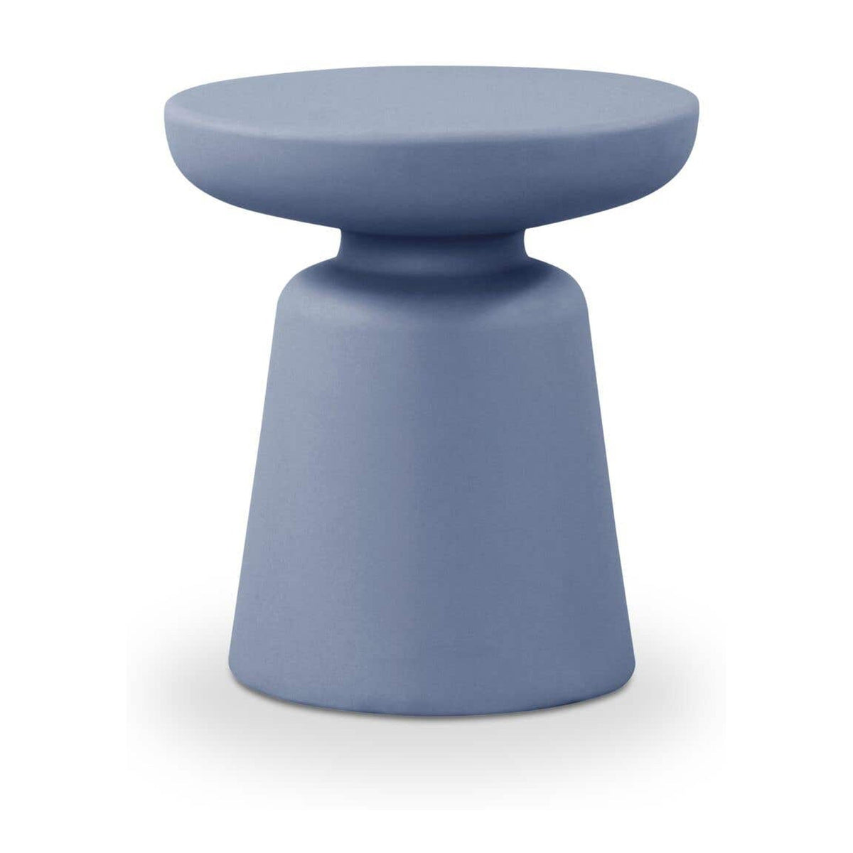 Ruth Outdoor Side Table Blue by Moe's Home Collection