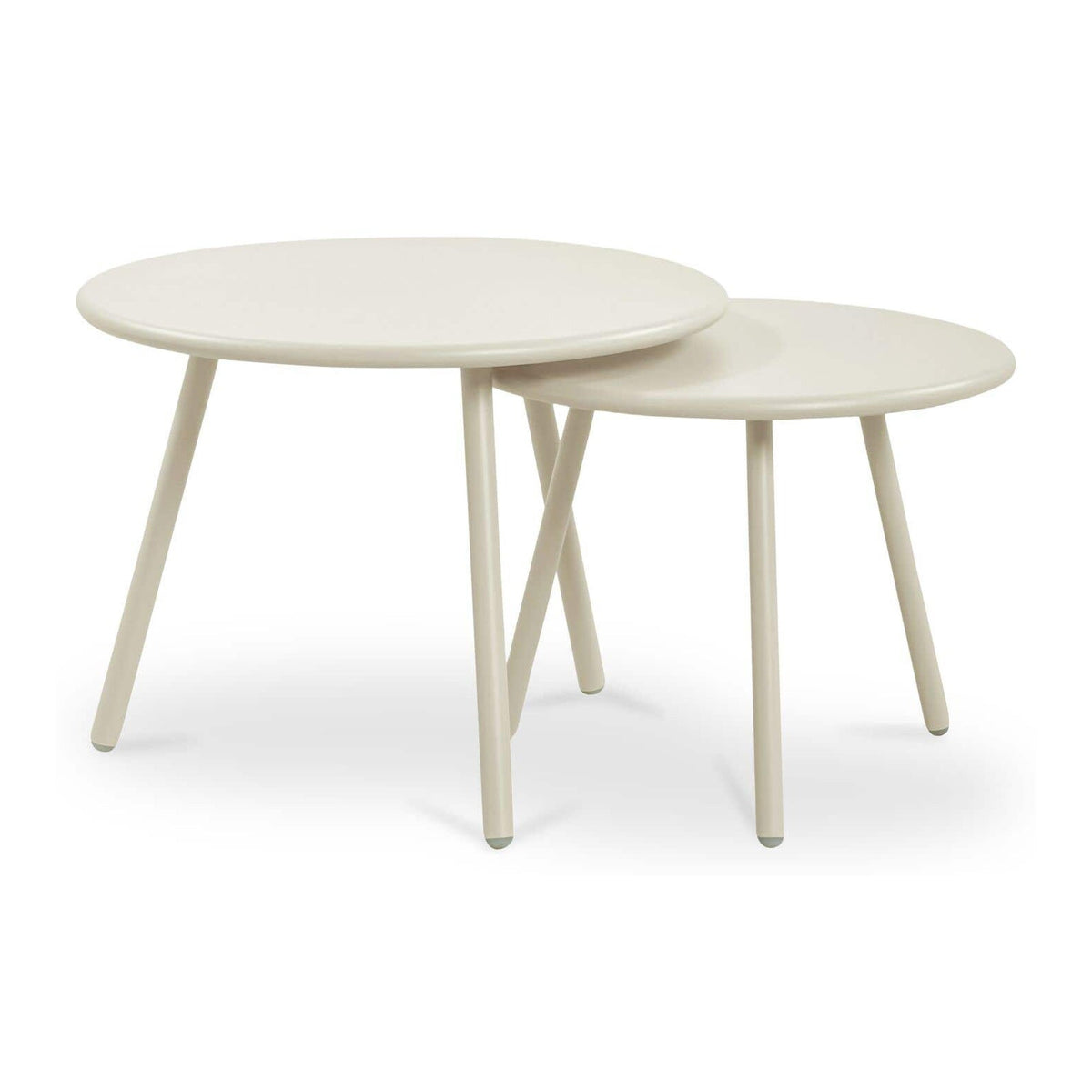Kari Outdoor Nesting Coffee Table Cream by Moe's Home Collection