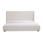 Luzon Queen Bed Light Grey by Moe's Home Collection
