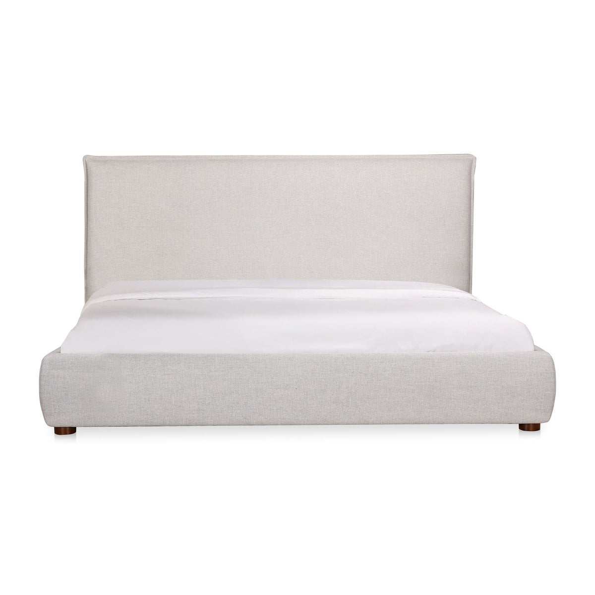 Luzon Queen Bed Light Grey by Moe's Home Collection