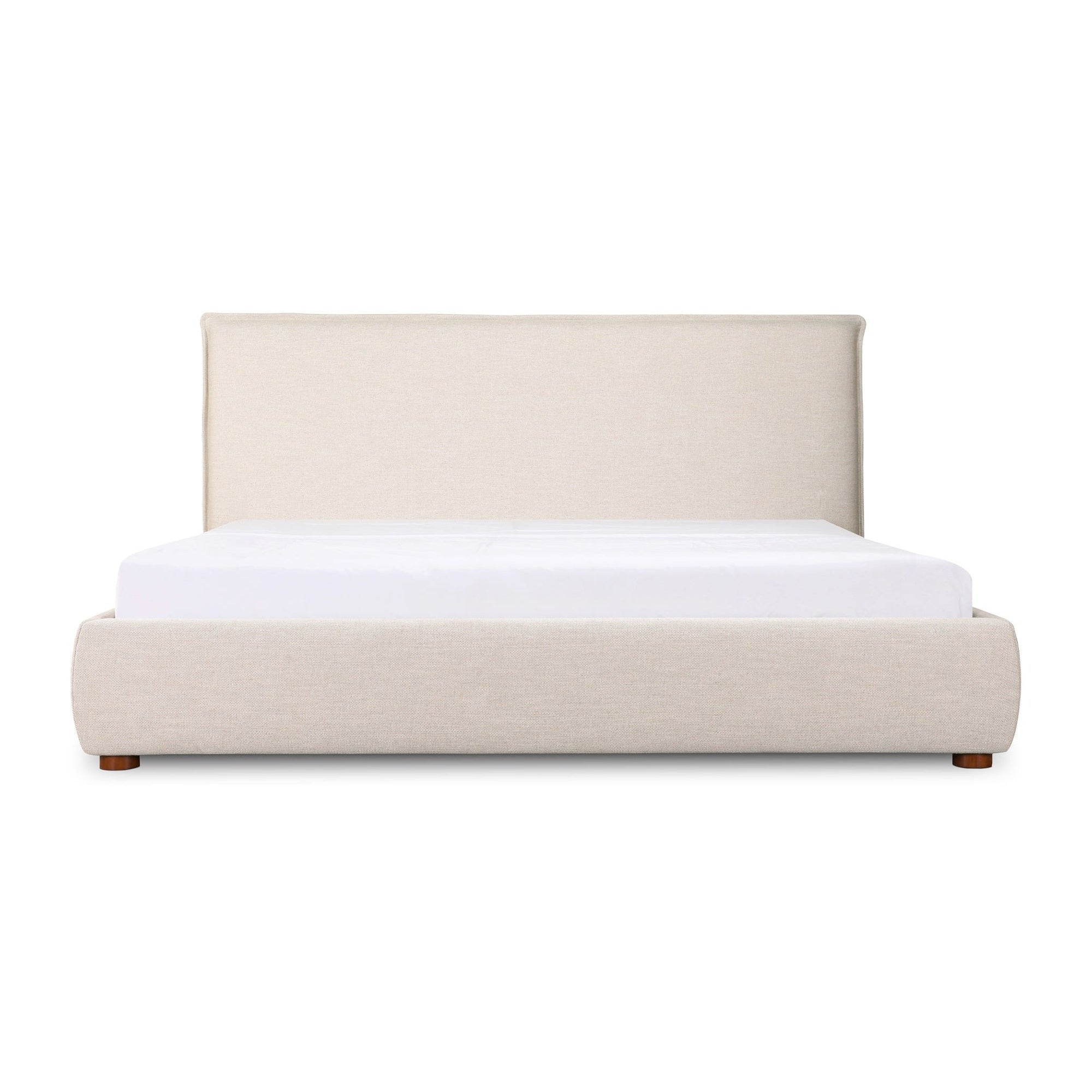 Luzon King Bed Wheat by Moe's Home Collection