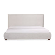 Luzon King Bed Light Grey by Moe's Home Collection
