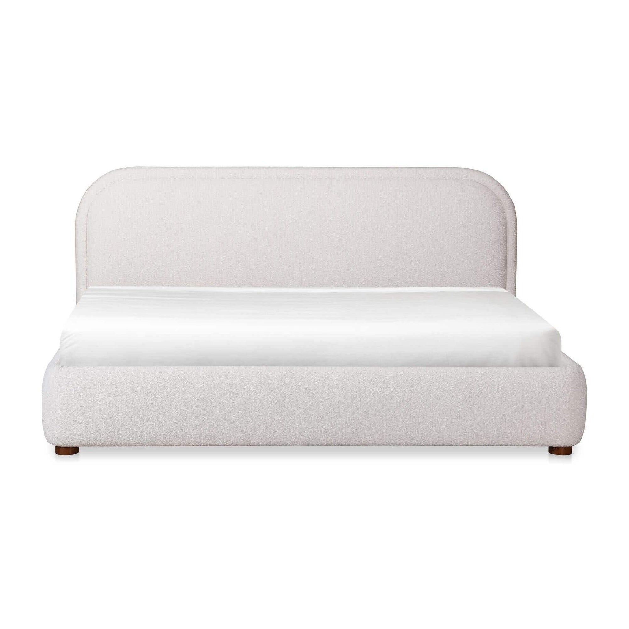 Colin Queen Bed Oatmeal by Moe's Home Collection