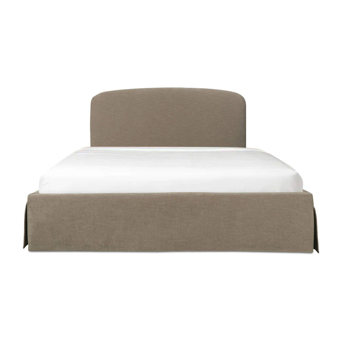 Joan Queen Storage Bed Taupe by Moe's Home Collection