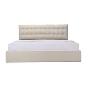Sebastion Queen Storage Bed Cream by Moe's Home Collection