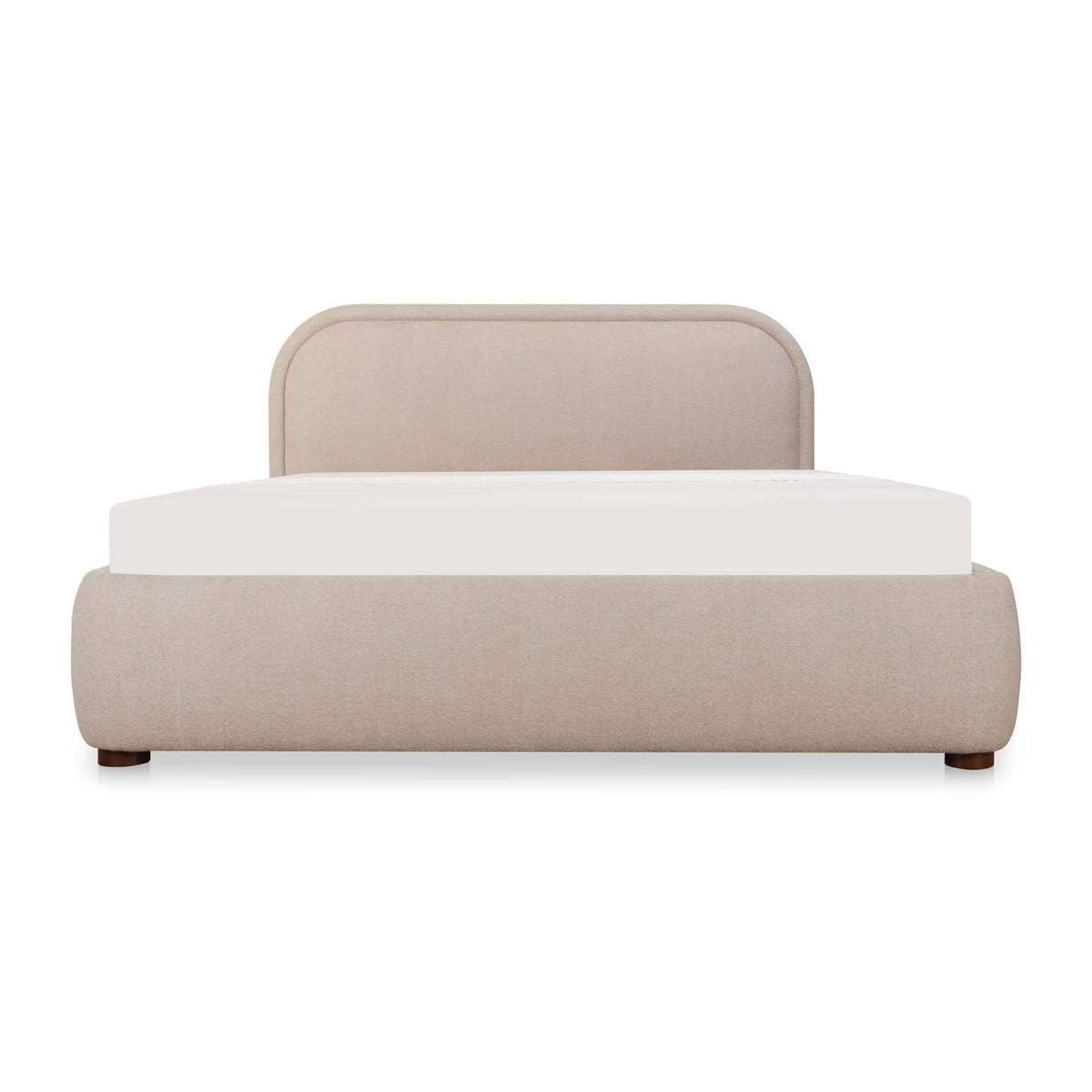Colin Queen Storage Bed Light Brown by Moe's Home Collection