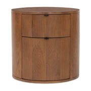 Theo 2 Drawer Nightstand Brown by Moe's Home Collection