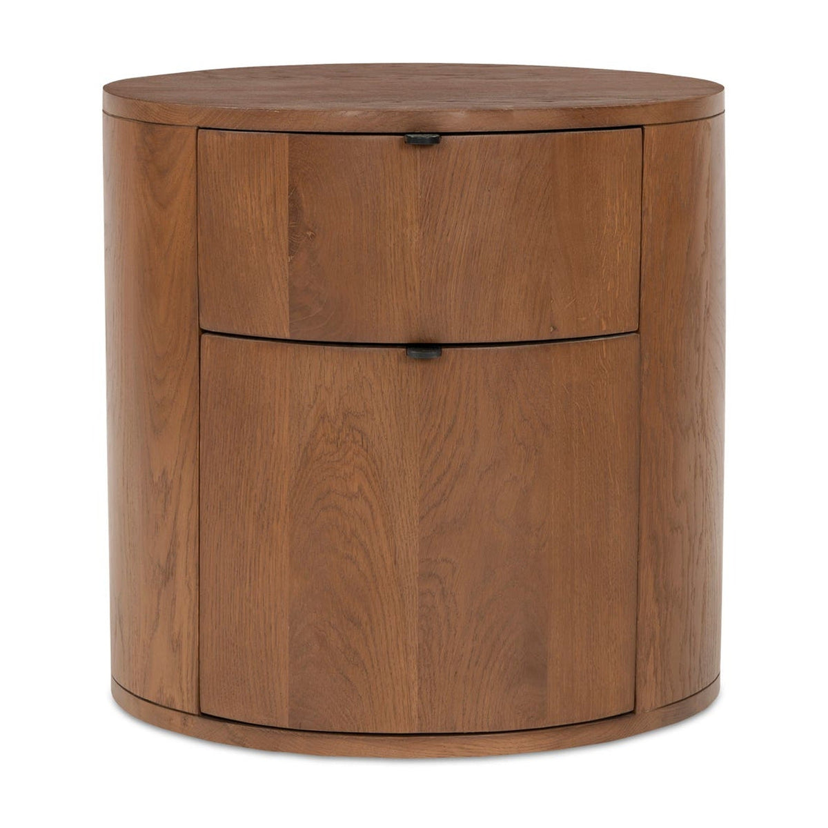 Theo 2 Drawer Nightstand Brown by Moe's Home Collection
