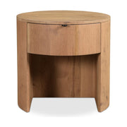 Theo 1 Drawer Nightstand Natural by Moe's Home Collection
