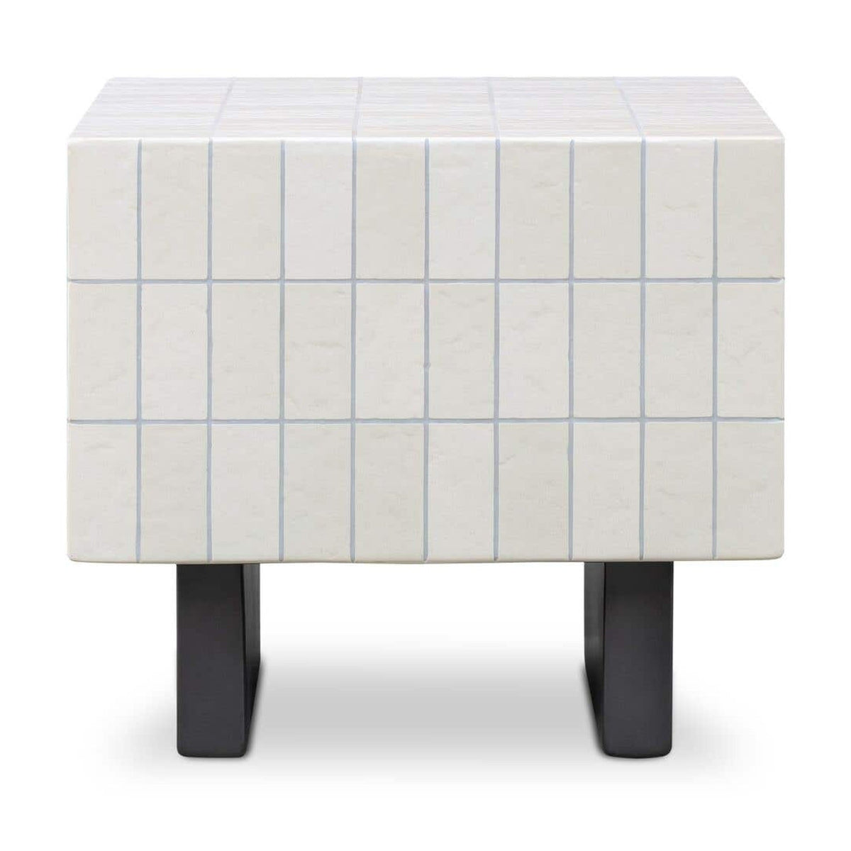 Farren Outdoor Side Table Cream by Moe's Home Collection