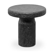 Nia Outdoor Side Table Charcoal by Moe's Home Collection