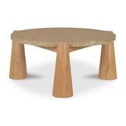 Pax Outdoor Coffee Table Natural by Moe's Home Collection