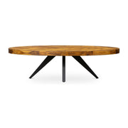 Parq Oval Coffee Table Amber by Moe's Home Collection
