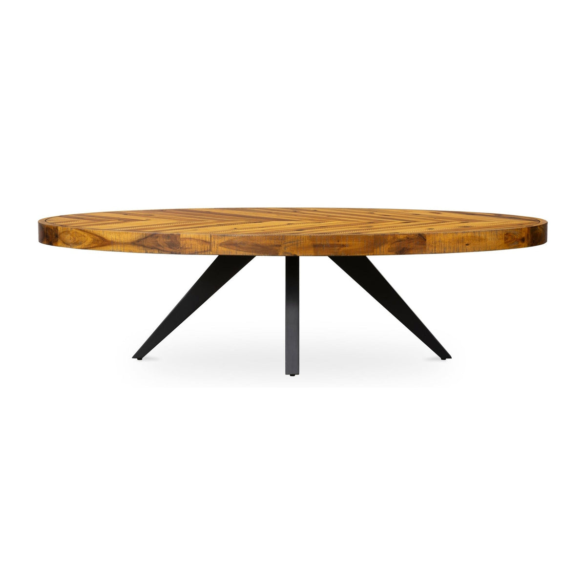 Parq Oval Coffee Table Amber by Moe's Home Collection