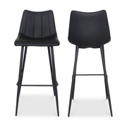 Alibi Bar Stool Matte Black - Set Of Two by Moe's Home Collection