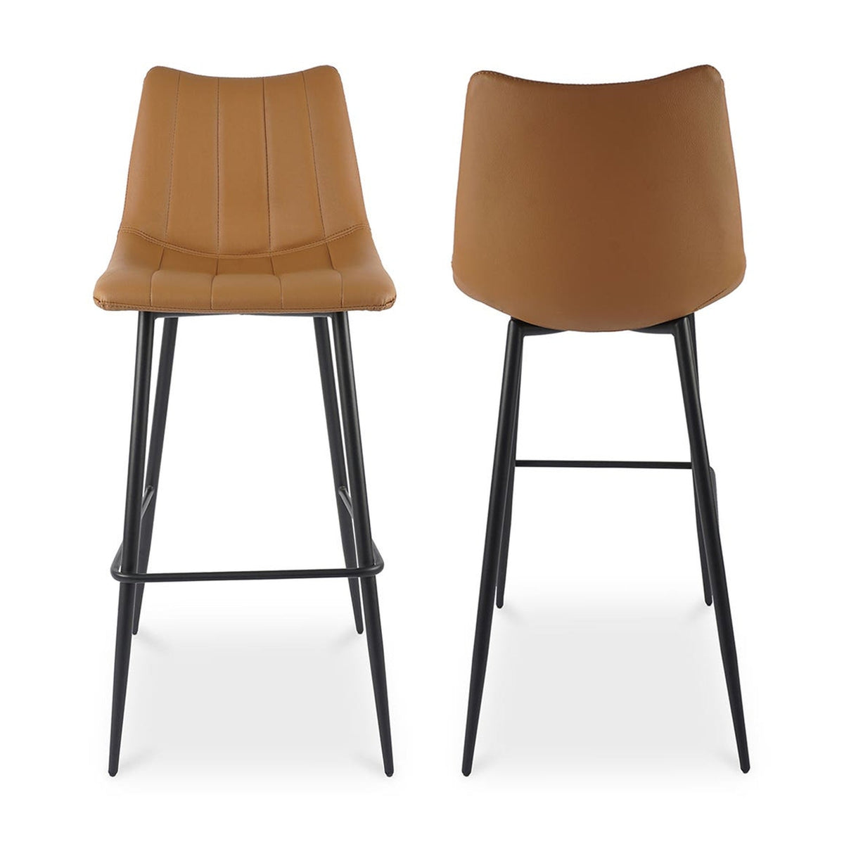Alibi Bar Stool Tan - Set Of Two by Moe's Home Collection