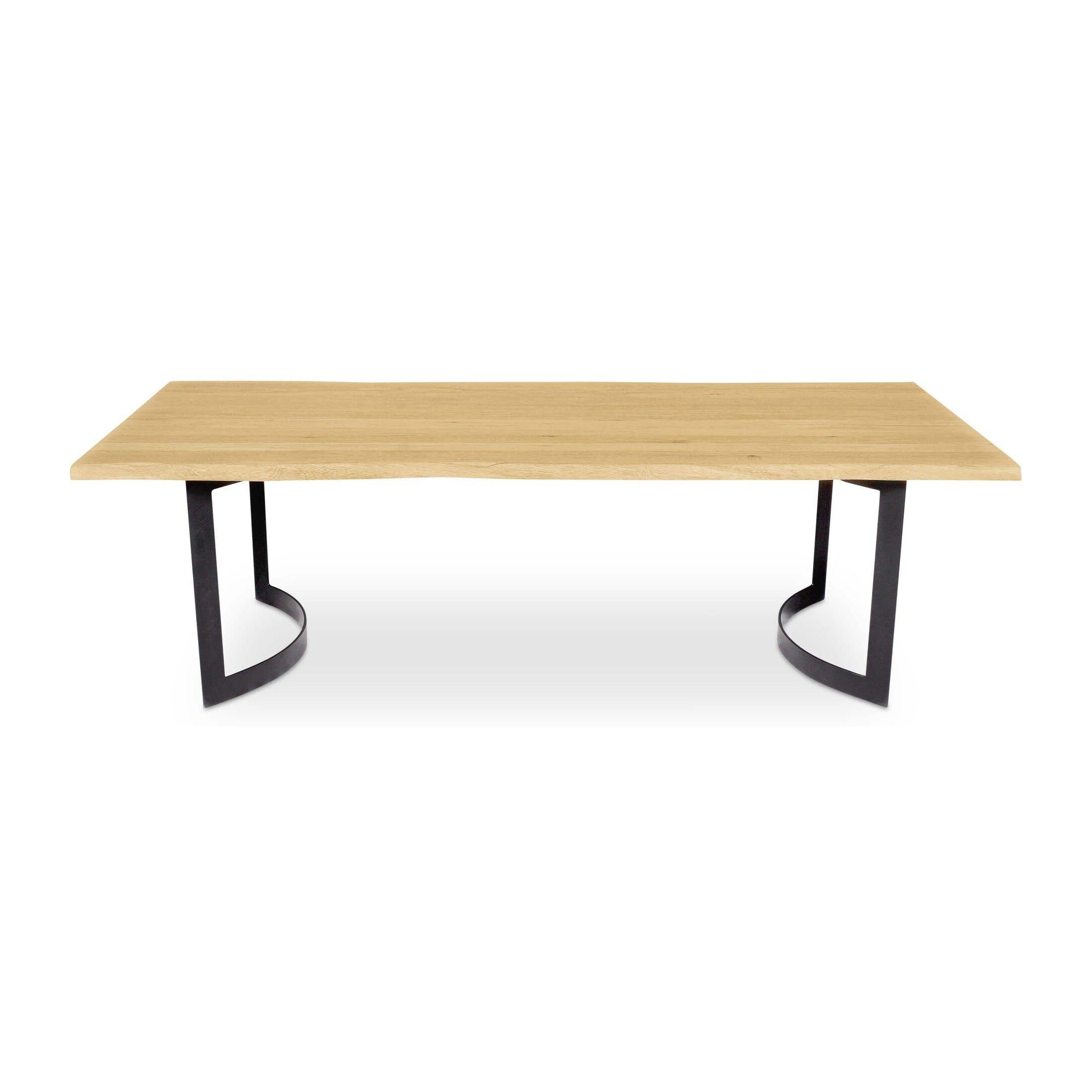 Bent Dining Table Small Oak by Moe's Home Collection
