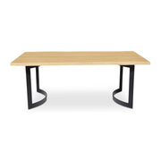 Bent Dining Table Extra Small Oak by Moe's Home Collection