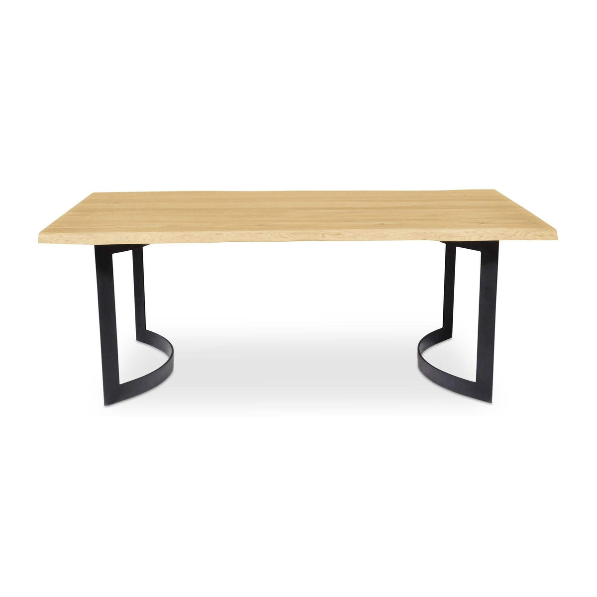 Bent Dining Table Extra Small Oak by Moe's Home Collection