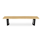 Bent Bench Extra Small Oak by Moe's Home Collection