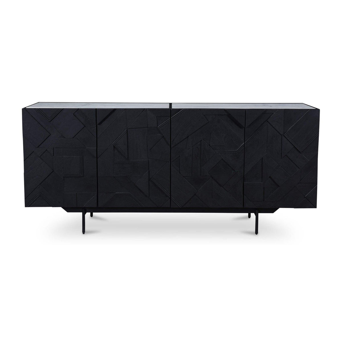 Kattan Sideboard Black by Moe's Home Collection