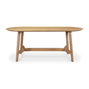 Trie Small Dining Table Natural by Moe's Home Collection