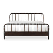 Vivian King Bed Dark Brownn by Moe's Home Collection