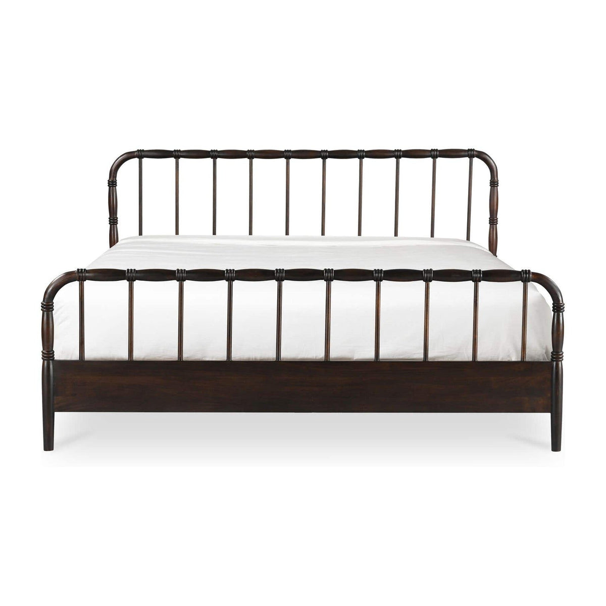 Vivian King Bed Dark Brownn by Moe's Home Collection