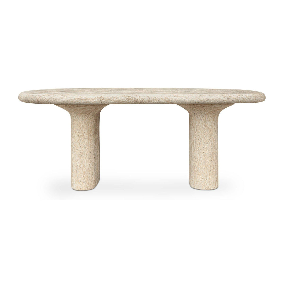 Warby Outdoor Dining Table Beige by Moe's Home Collection