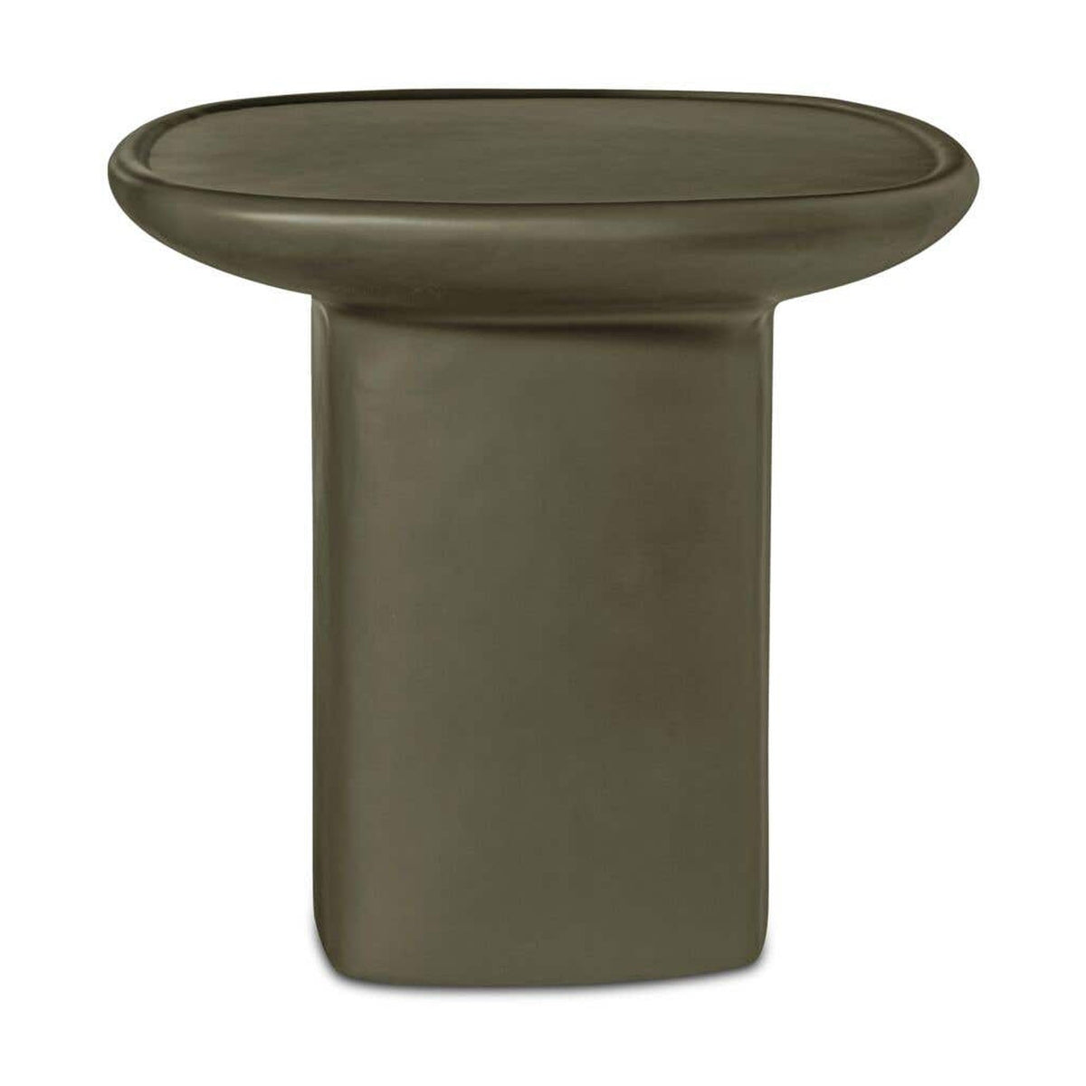 Manon Outdoor Side Table Deep Green by Moe's Home Collection