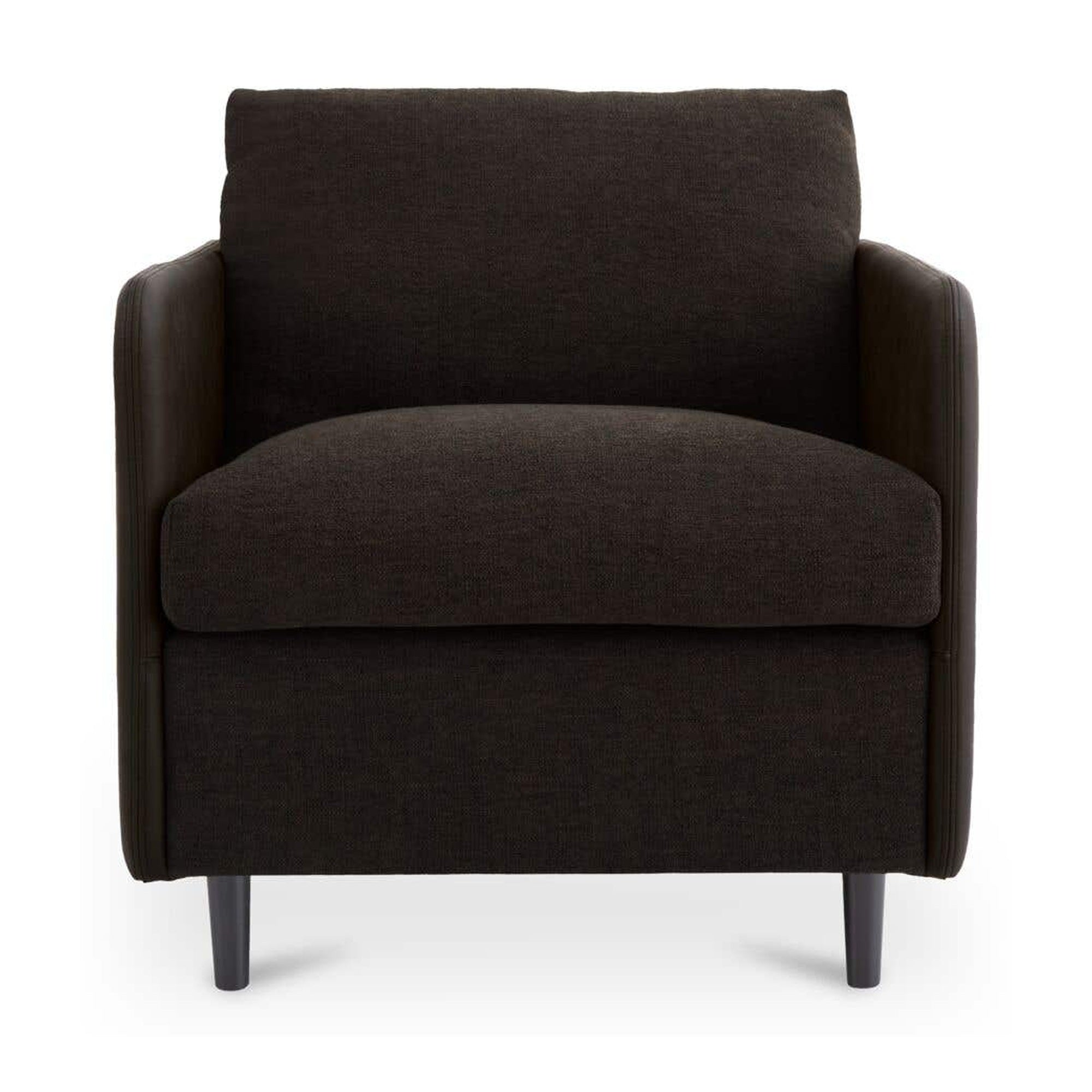 Teller Accent Chair Warm Black by Moe's Home Collection