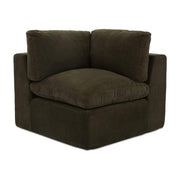 Cates Corner Chair Dark Green by Moe's Home Collection