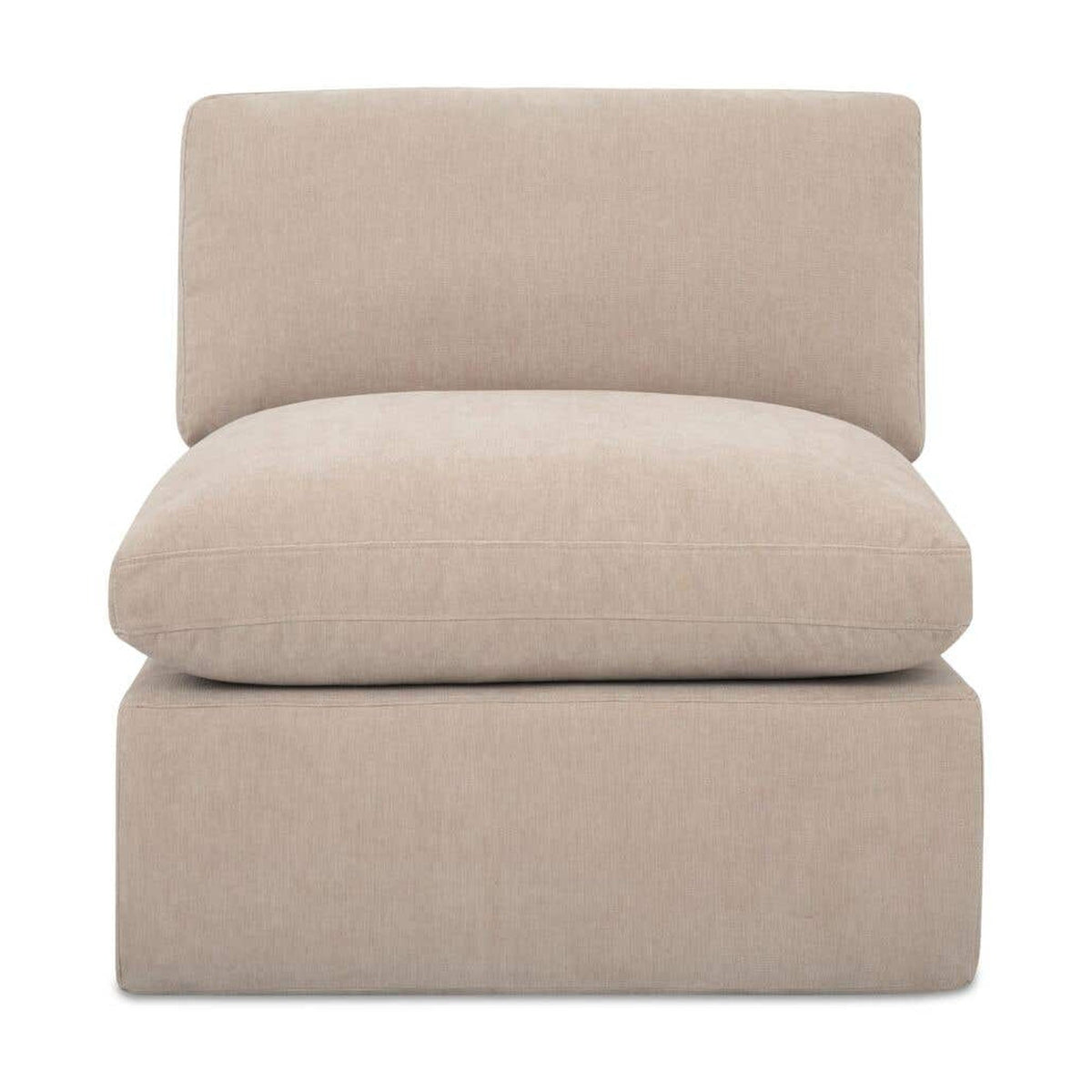 Cates Slipper Chair Pebble by Moe's Home Collection