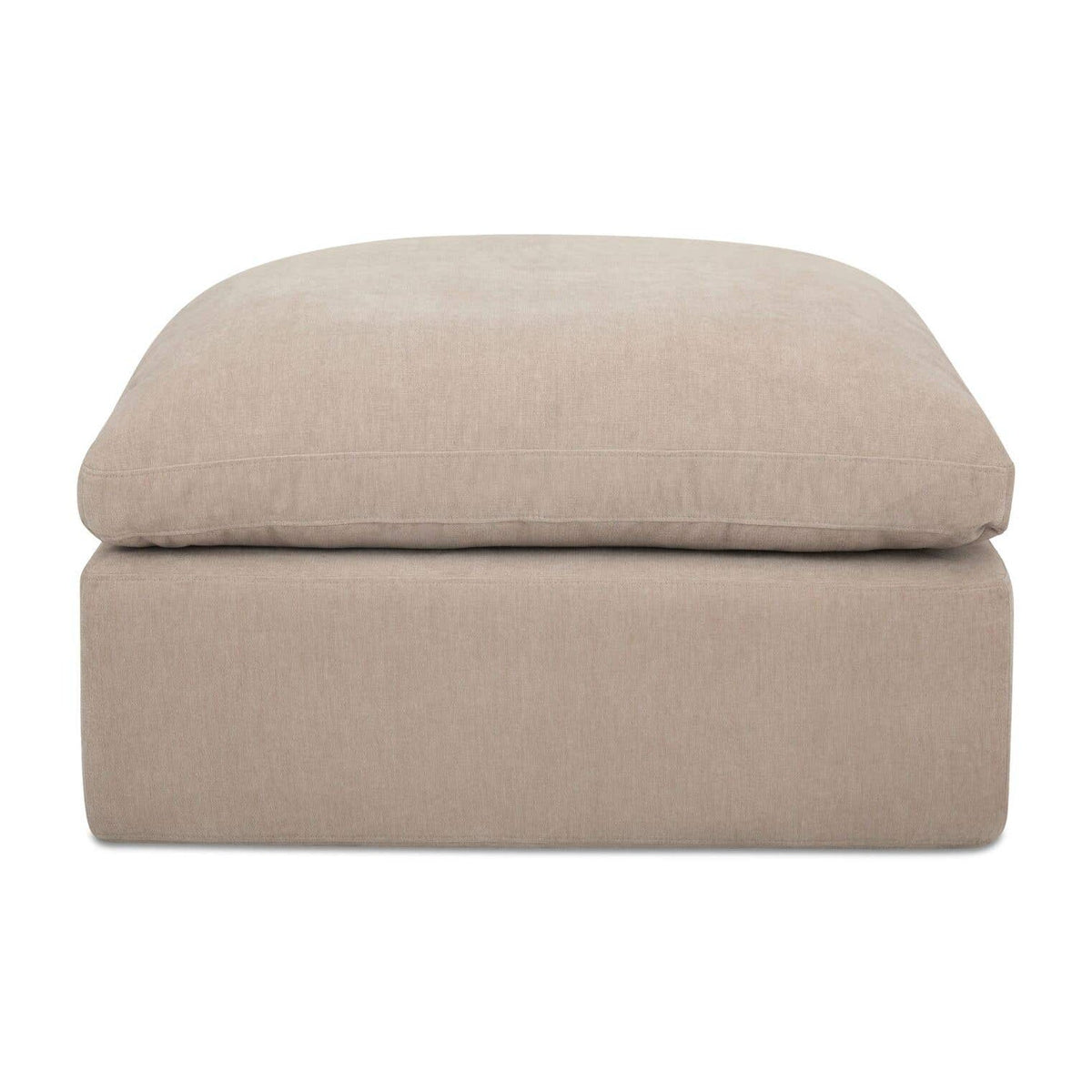 Cates Ottoman Pebble by Moe's Home Collection