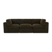 Cates Modular Sofa Dark Green by Moe's Home Collection
