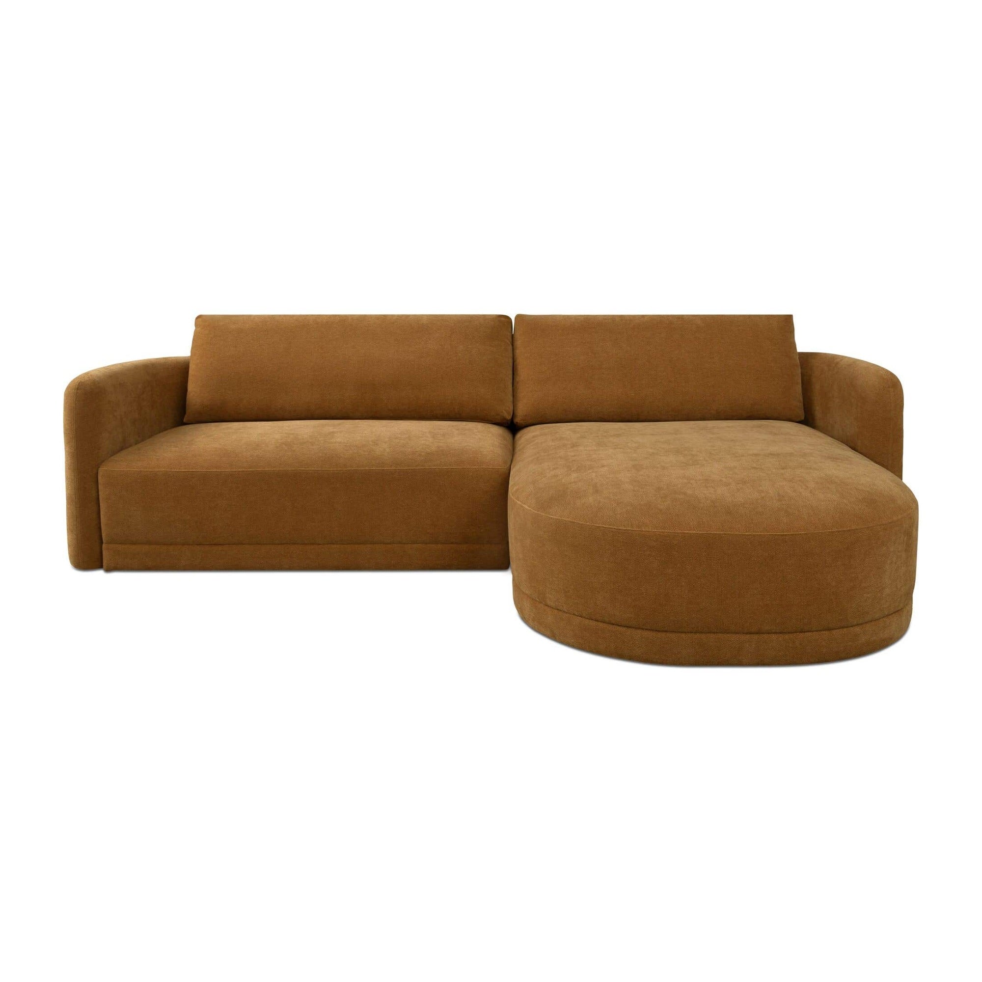 Emmy Sectional Ginger Right by Moe's Home Collection