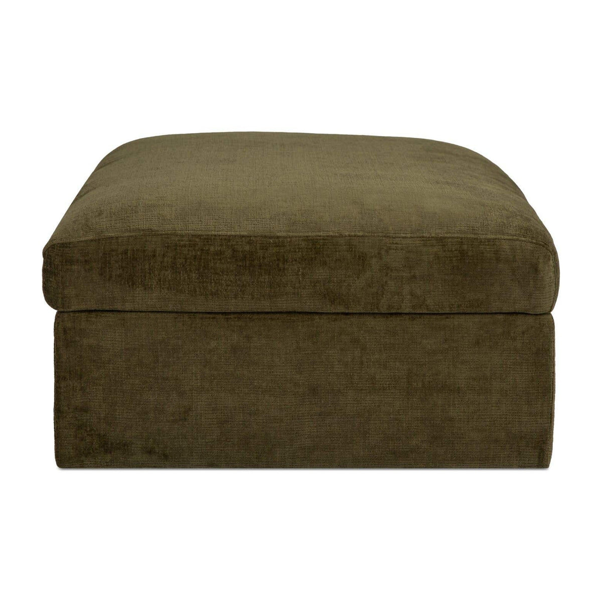Swift Storage Ottoman Dark Green by Moe's Home Collection