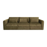 Swift Modular Sofa Dark Green by Moe's Home Collection