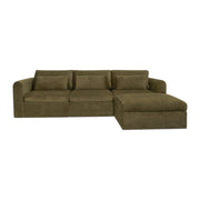 Swift Lounge Modular Sectional Dark Green by Moe's Home Collection