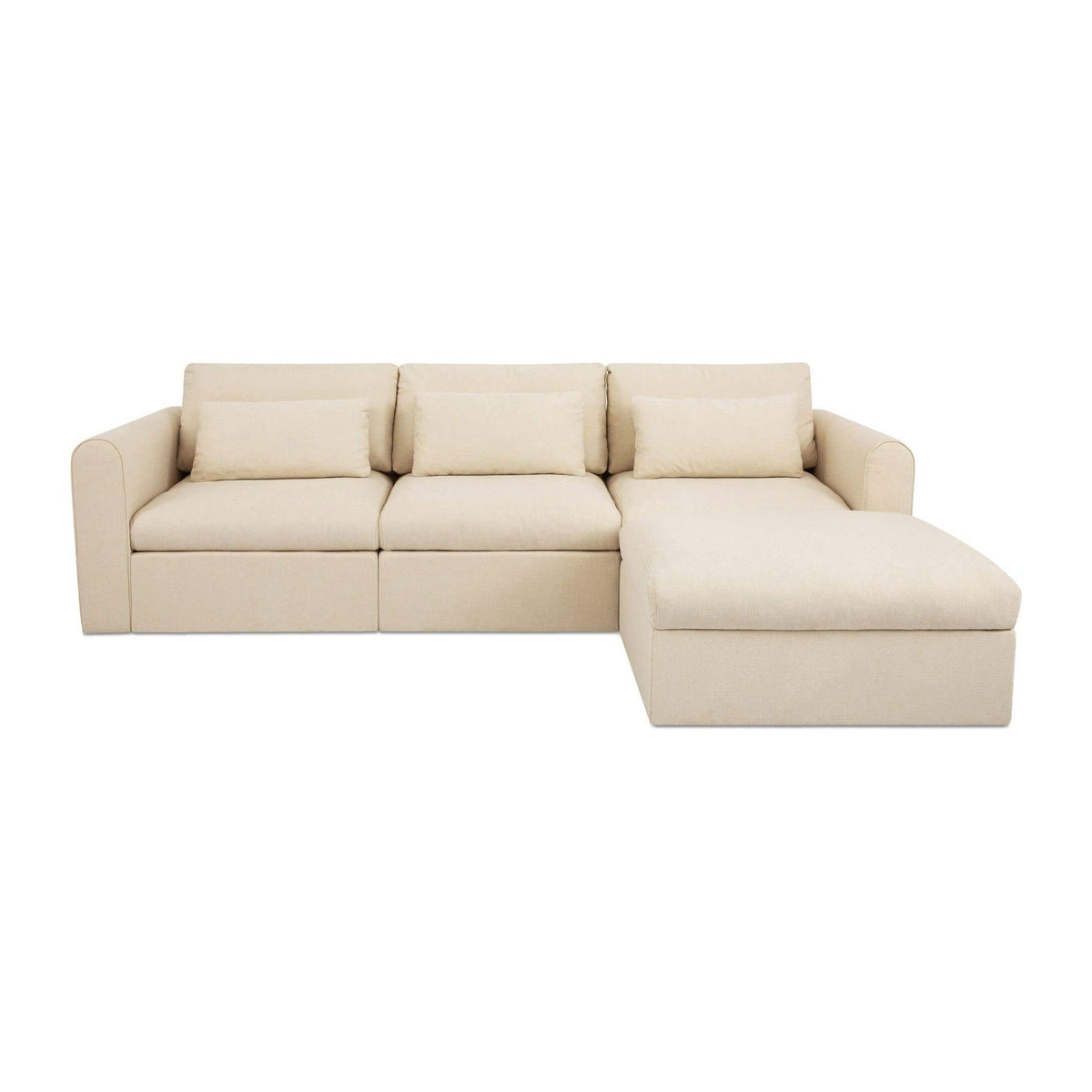 Swift Lounge Modular Sectional Light Beige by Moe's Home Collection