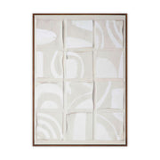 Unfold 1 Framed Print by Moe's Home Collection