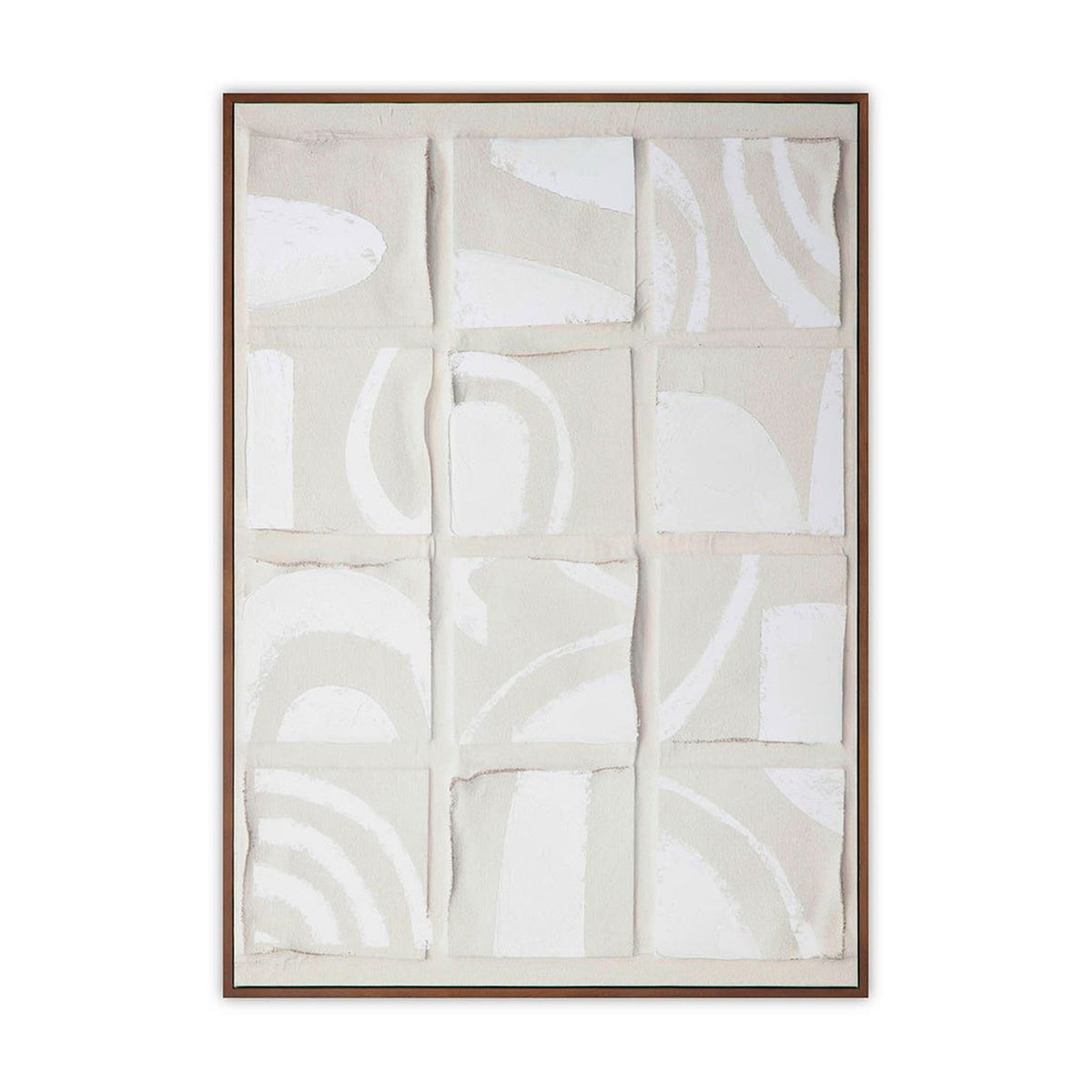Unfold 1 Framed Print by Moe's Home Collection