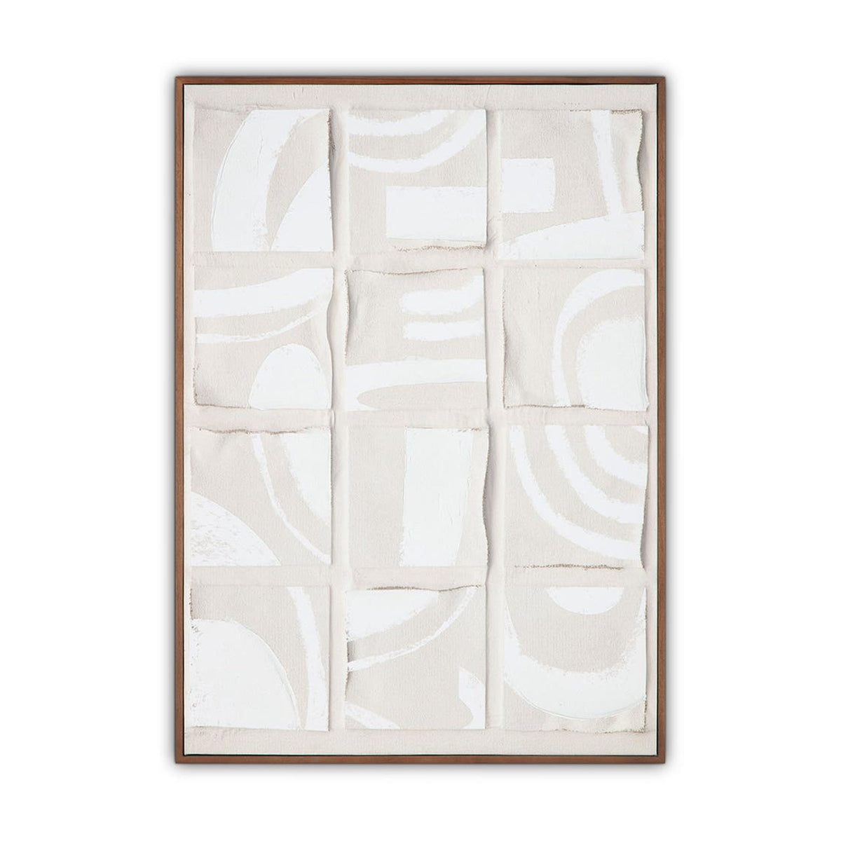 Unfold 2 Framed Print by Moe's Home Collection