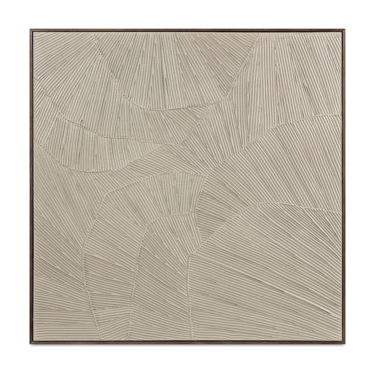Flutter Framed Painting Cool Beige by Moe's Home Collection