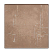 Notion Framed Painting Brown by Moe's Home Collection