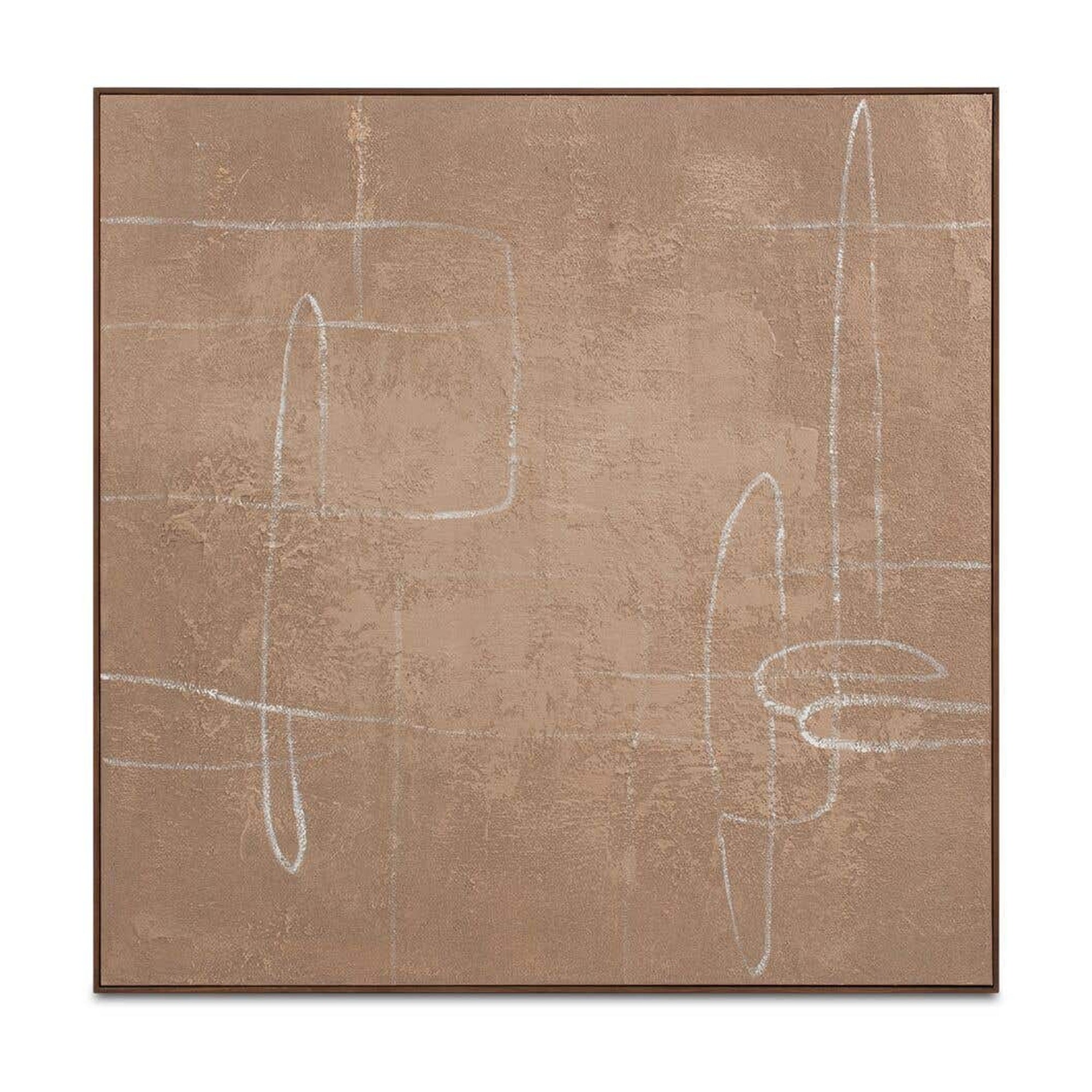 Notion Framed Painting Brown by Moe's Home Collection