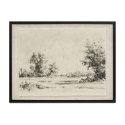 Briar Framed Print On Linen by Moe's Home Collection