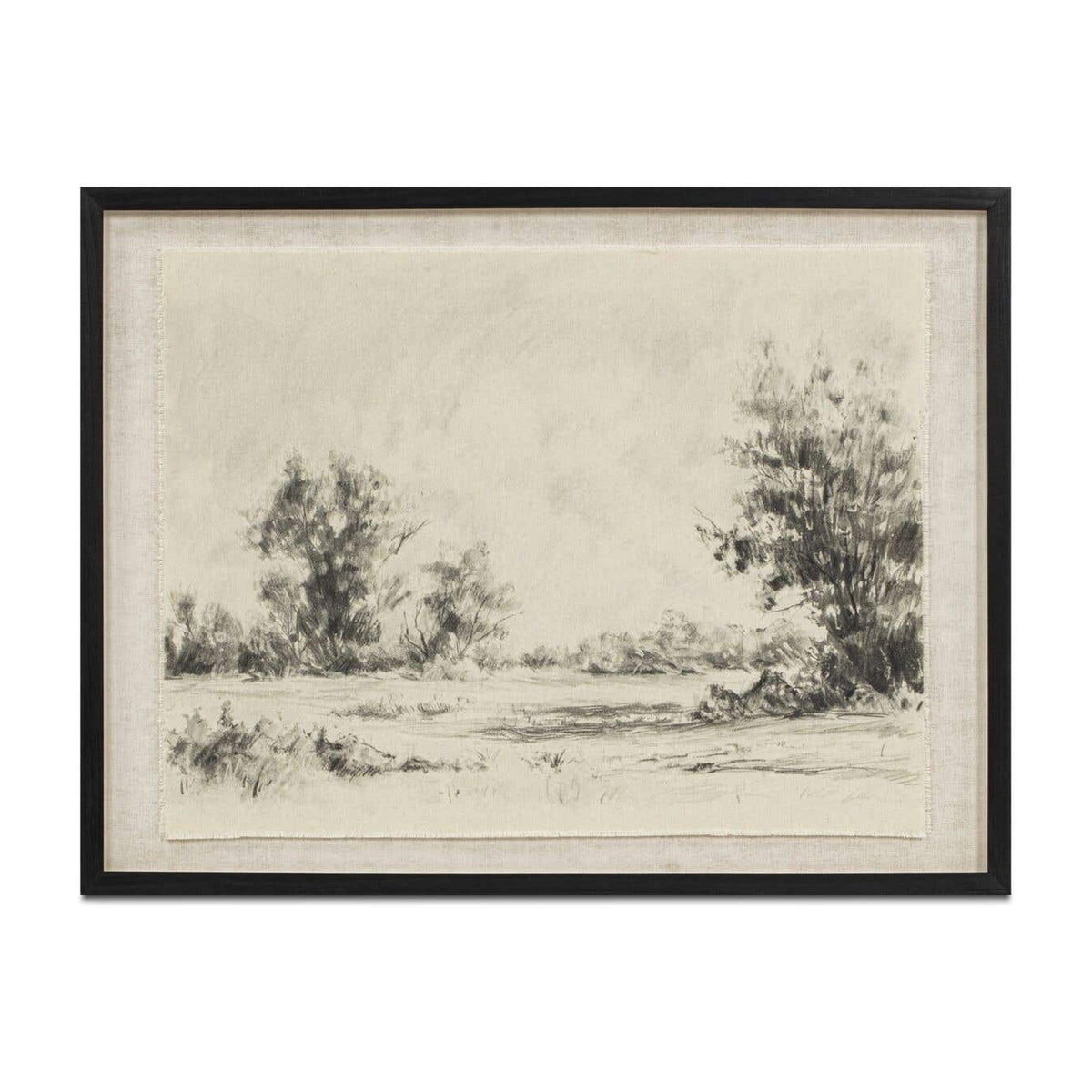 Briar Framed Print On Linen by Moe's Home Collection