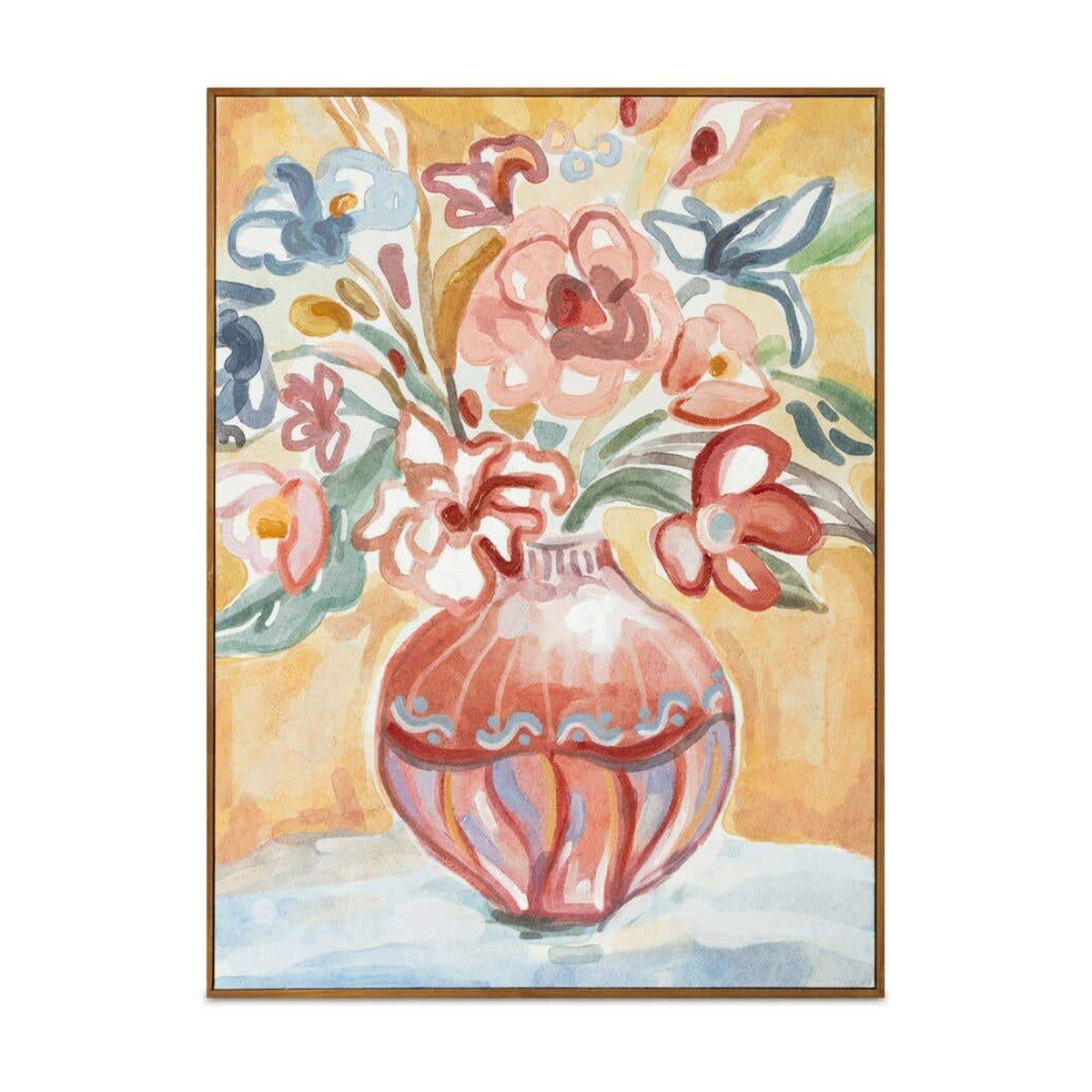 Gardener Framed Painting by Moe's Home Collection